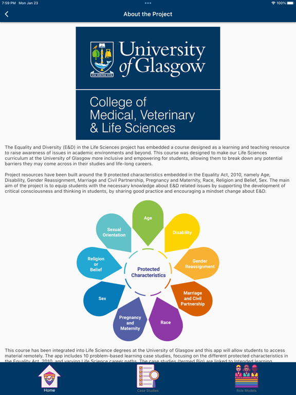 Screenshot #5 pour UofG Equality and Diversity