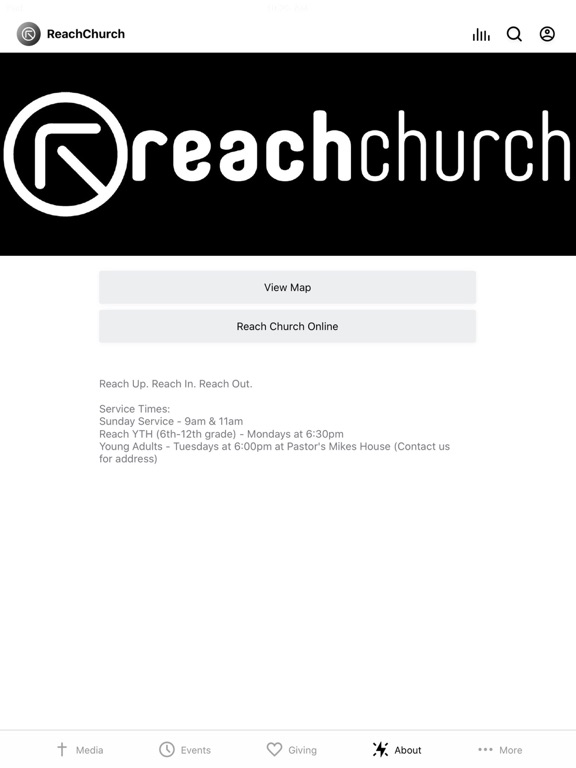 ReachChurchCO iPad screenshot 2 - Education app