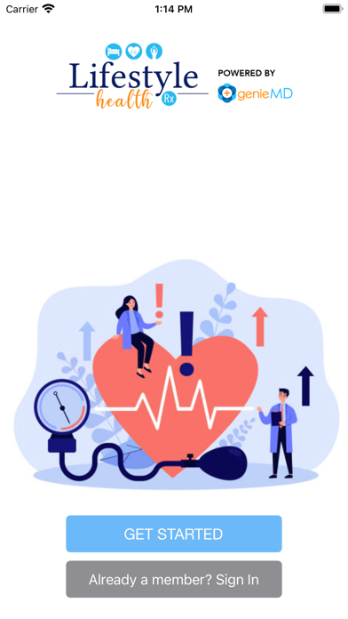 Lifestyle Health Rx Screenshot