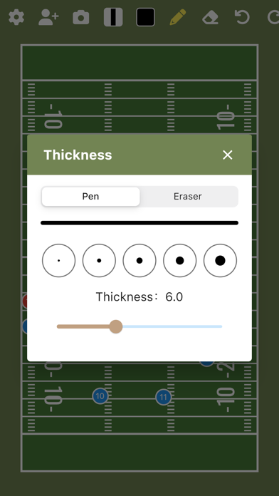 American Football Tactic Board Screenshot