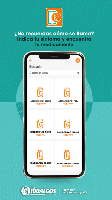 Los Hidalgos Farmacias Screenshot