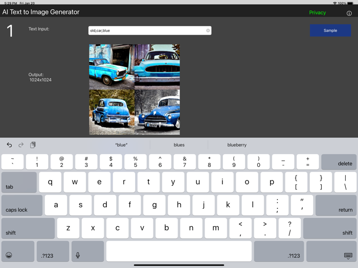 AI Text to Image Generator