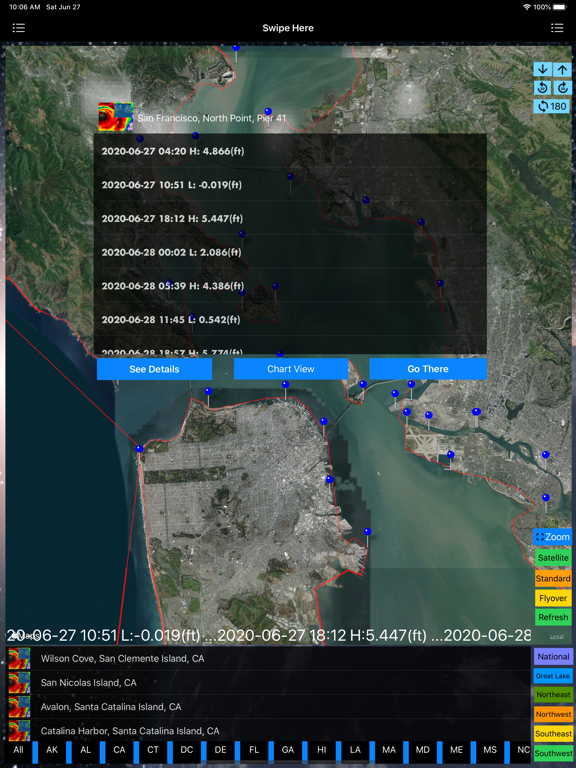 Screenshot #5 pour Instant NOAA Tide Lite