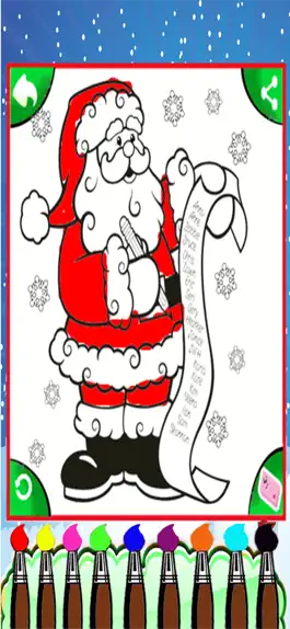 Game screenshot Christmas Coloring Pages fun apk