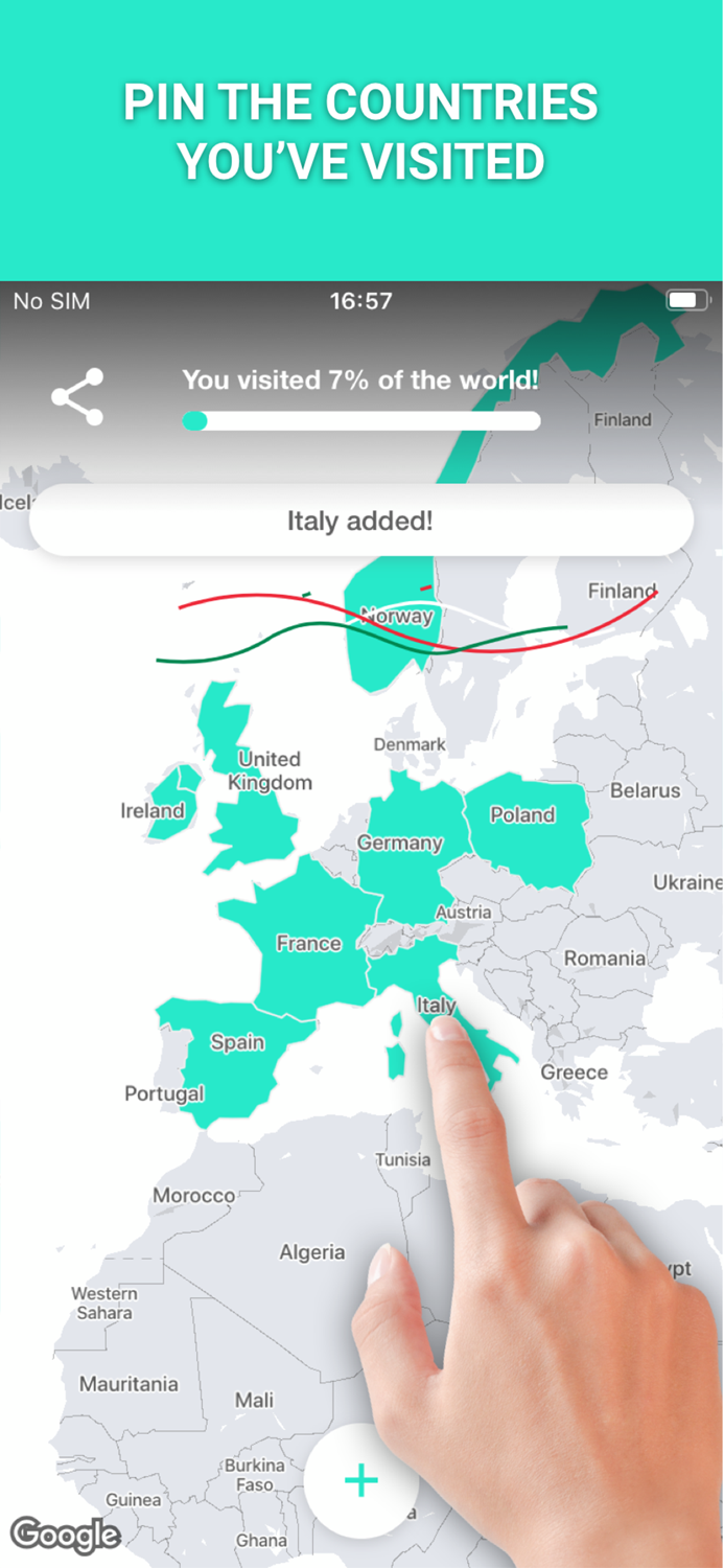 Marp map where youve been