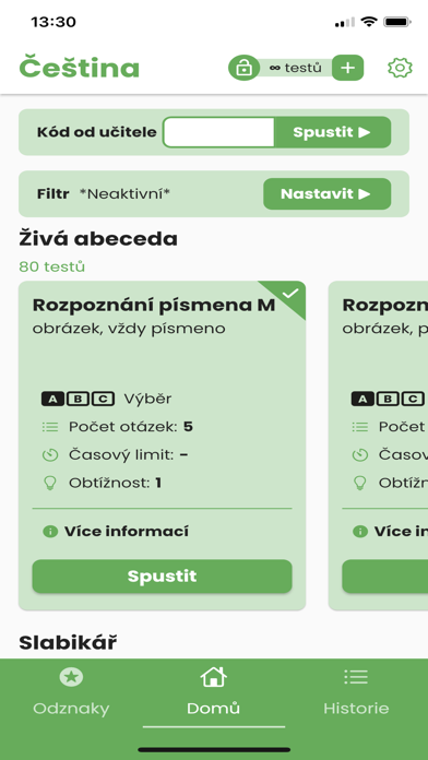 Čeština Edunino Screenshot
