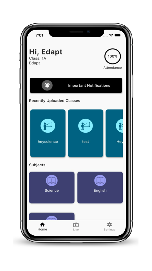 #2. Edapt Classroom (iOS) Podle: Youmeare Enterprises