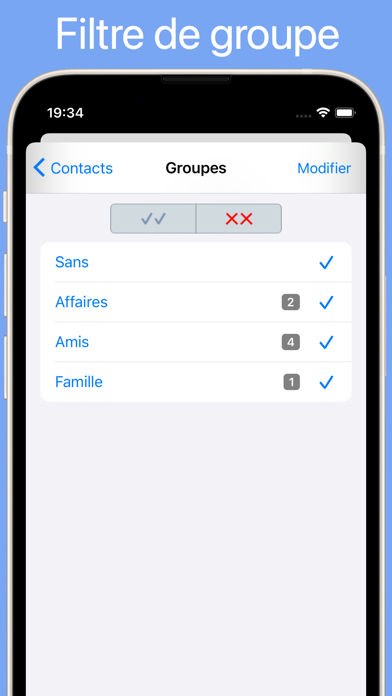 Screenshot #3 pour GroupsPro X