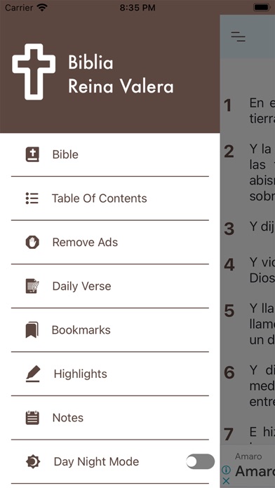 Biblia Reina Valera (Spanish) Screenshot