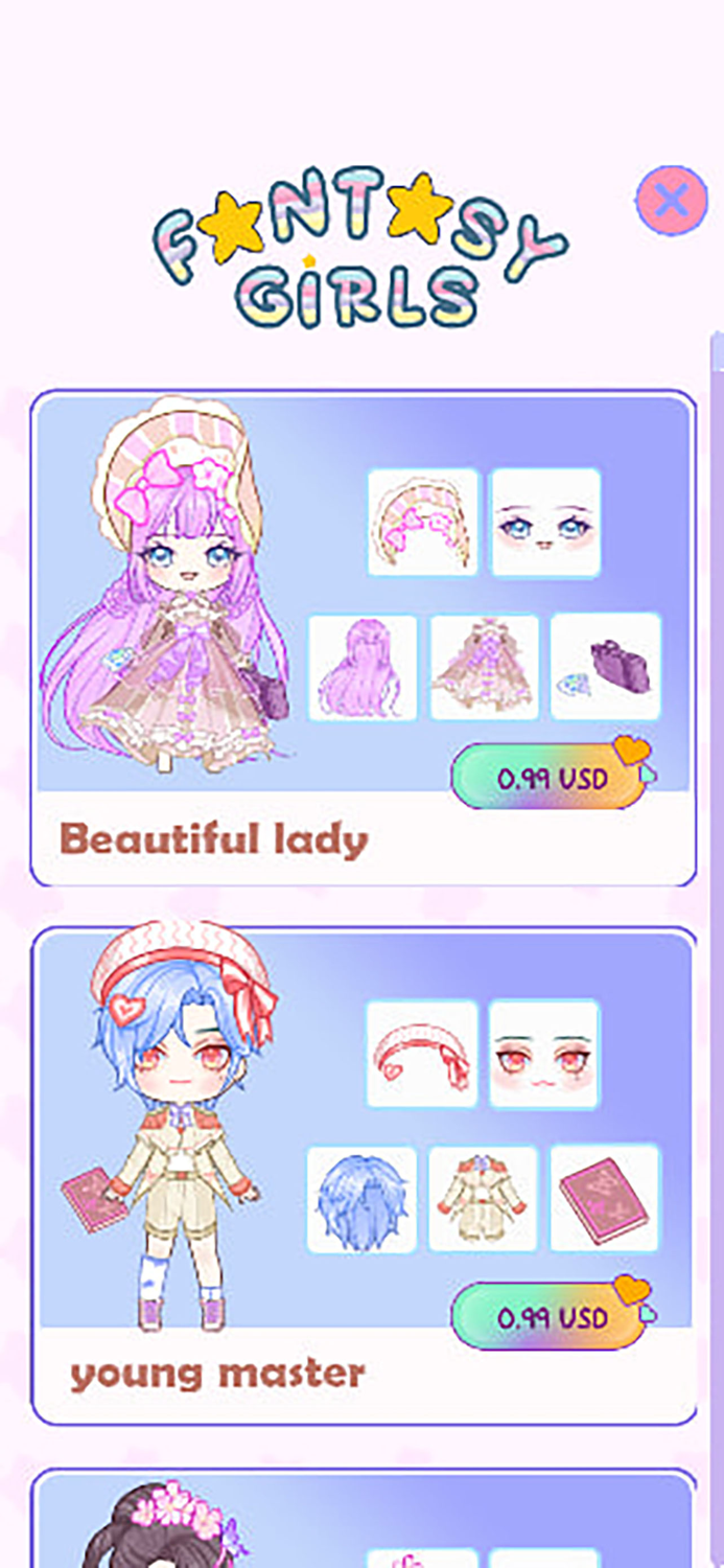 Fantasy Girl Fashion World