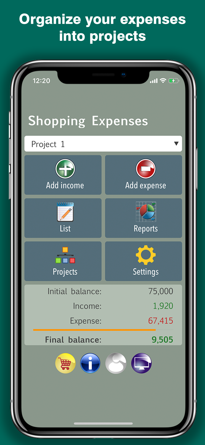 Shopping Expenses Finance