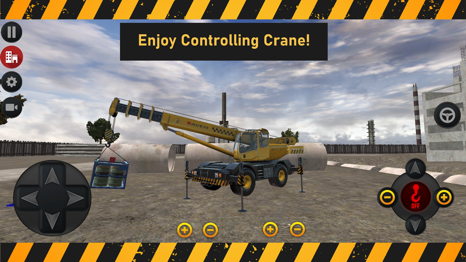 #3. Heavy Crane Simulator (iOS) 由: ibrahim kacar