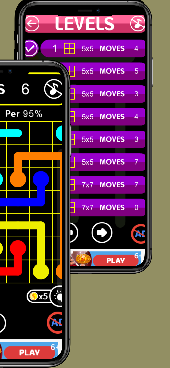Puzzle Game Link the Dots