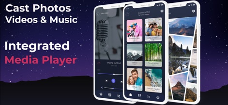 Smart View - Screen Mirroring - Users can effortlessly manage their media collection through the organized content categories and enjoy precise playback with the integrated media player's controls.