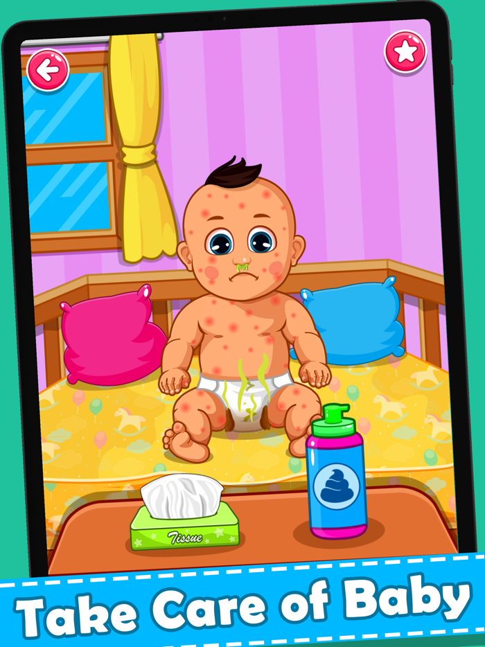 Baby Care Games. Kids Daycare