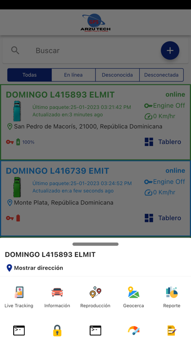 ARZUTECH GPS Screenshot