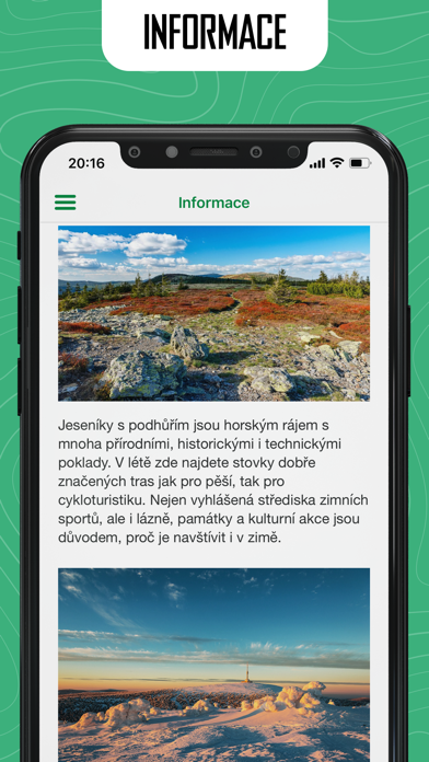 Naše Jeseníky Screenshot