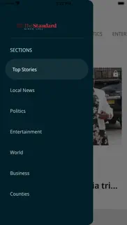 the standard news iphone screenshot 2
