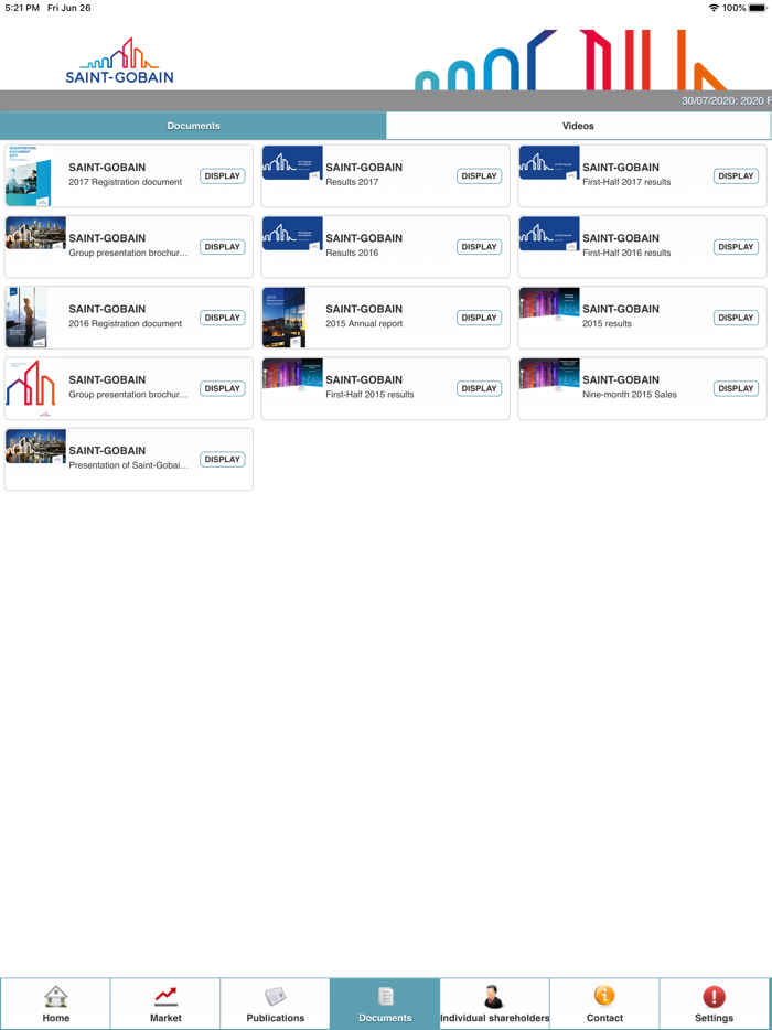 Saint-Gobain SHAREHOLDER