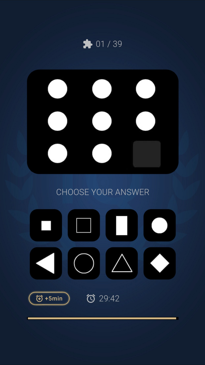 IQ Test with a Certificate