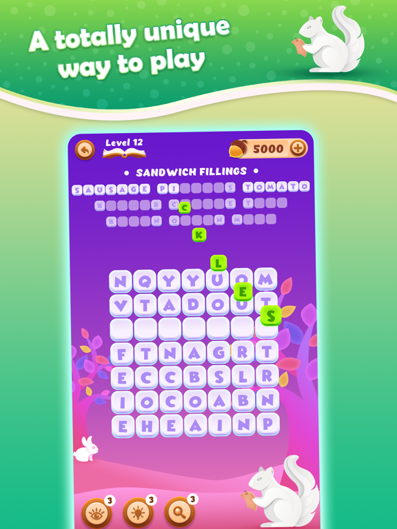 Screenshot #5 pour Word Slide: Swipe Puzzle Game