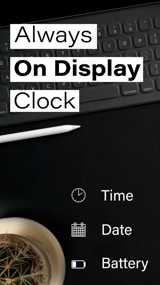 Always on Display Clock - 1.8 - (iOS)