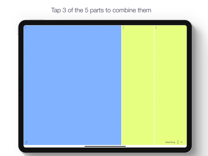 Multi-touch Fractions