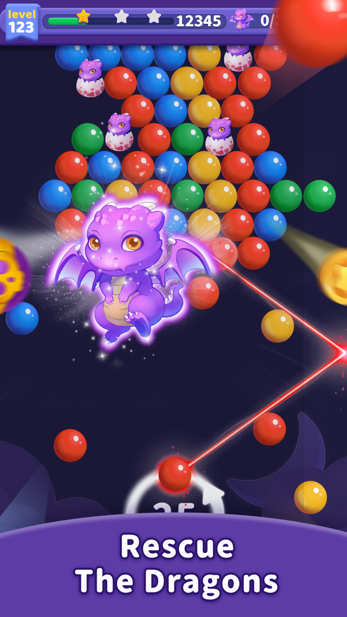 Castle legends bubble shooter