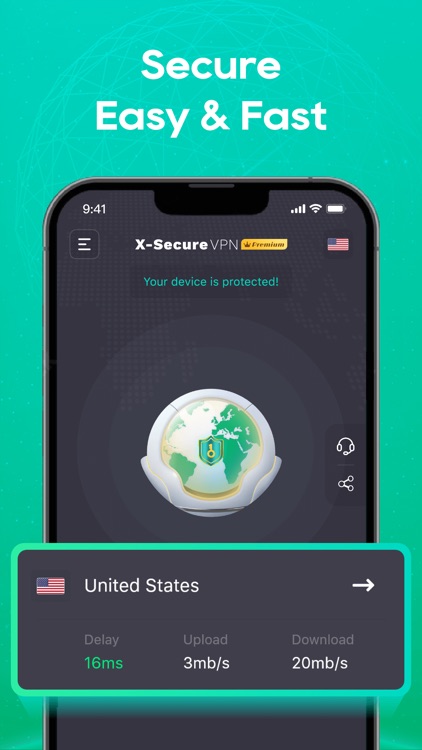 X-Secure VPN Master : Fast VPN screenshot-3