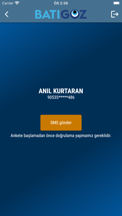 Batıgöz Survey Screenshot