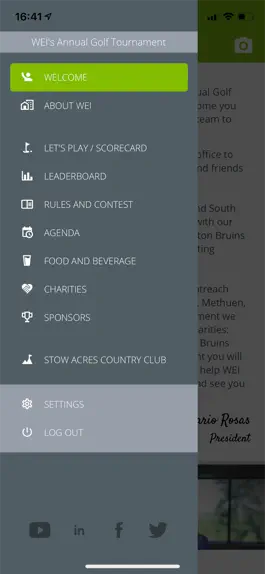 Game screenshot WEI Golf Tournament App mod apk
