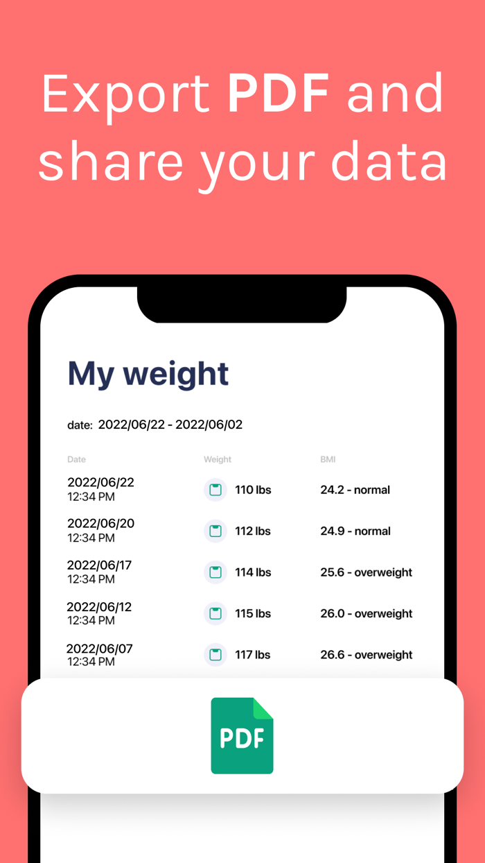 Weight Loss and BMI Calculator