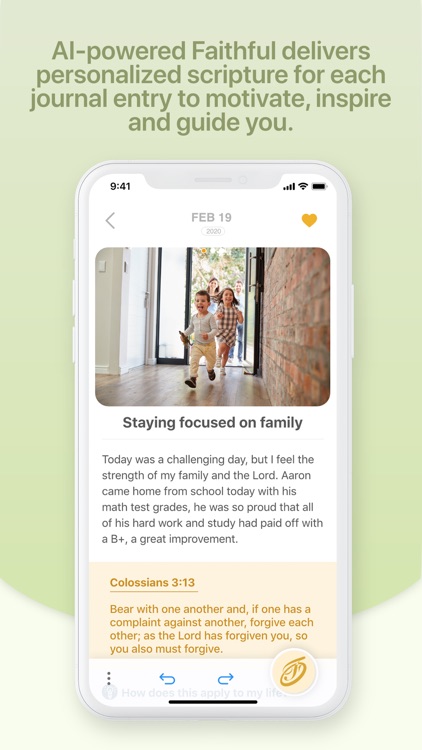 Faithful - AI powered journal screenshot-3