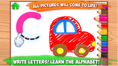 ABC Tracing Kids Drawing Games Screenshot