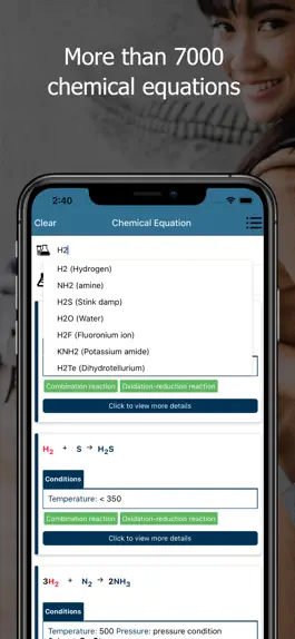 Game screenshot Chemical Equation Dictionary hack
