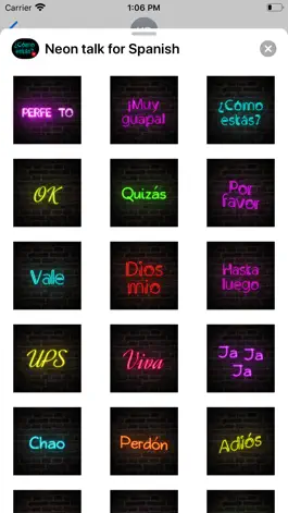 Game screenshot Neon talk for Spanish hack