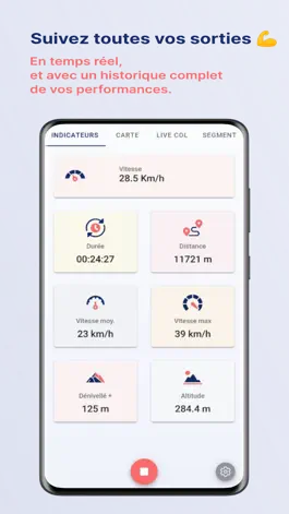 Game screenshot GPS vélo route - BikeCompanion mod apk