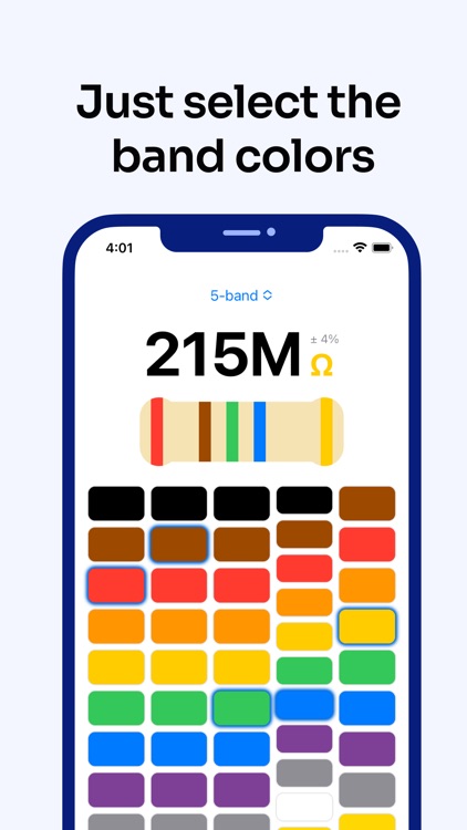 Resistor Color Band Calculator