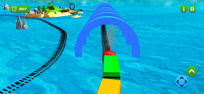 Island Train Transportation