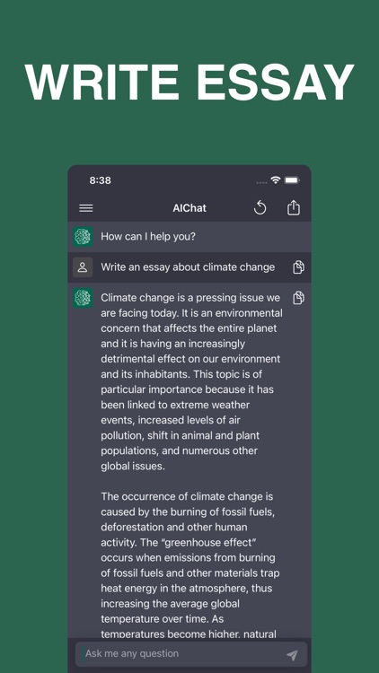 AI Chat: AI Chatbot Assistant