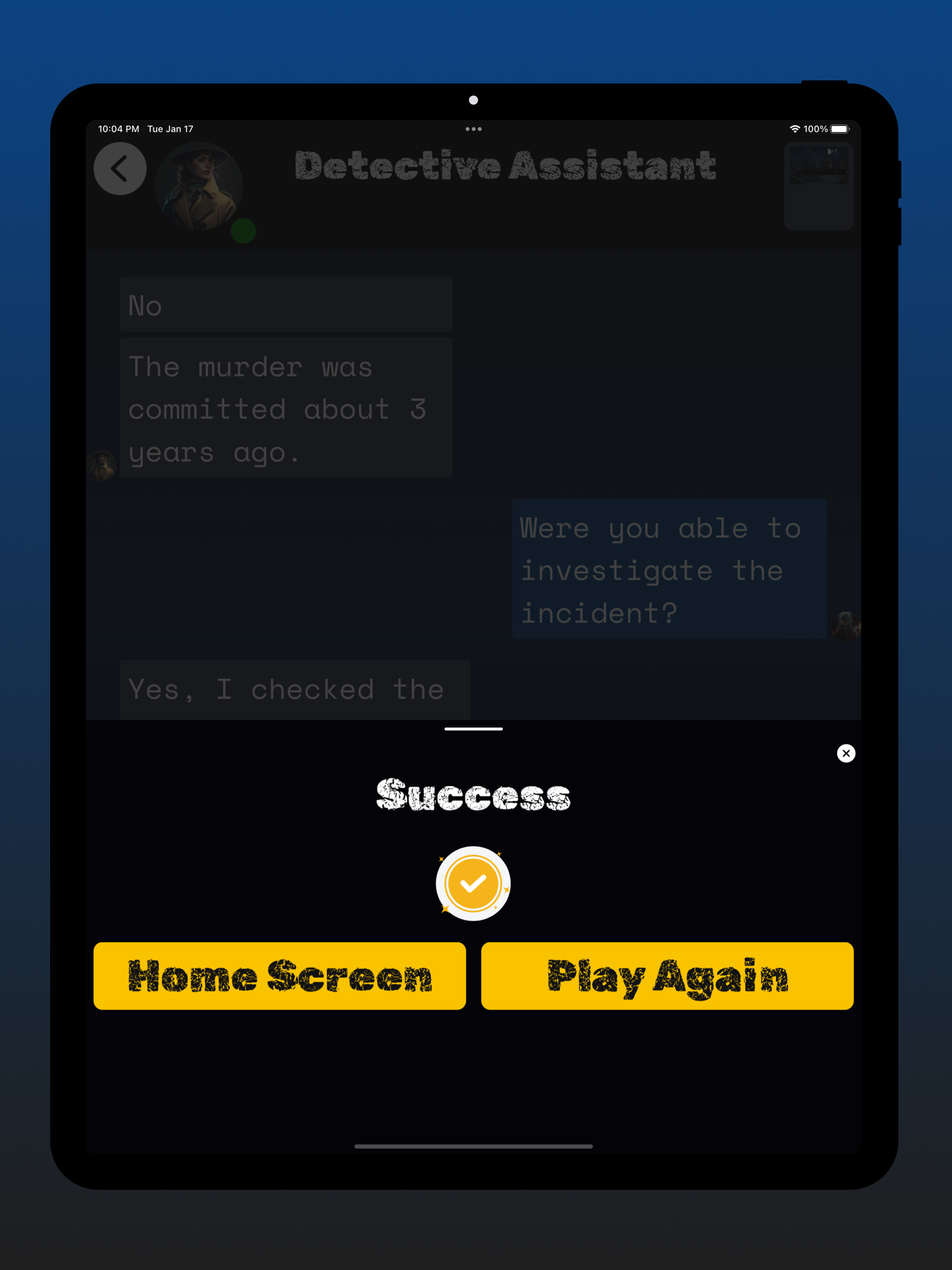 Detective: Interactive Mystery