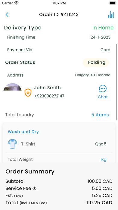 Gazili Laundry Services Screenshot