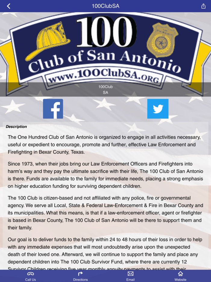 100ClubSA Law Enforcement