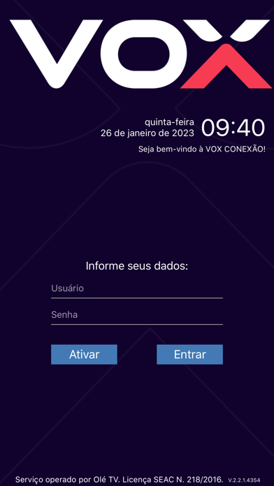 VOX CONEXÃO Screenshot