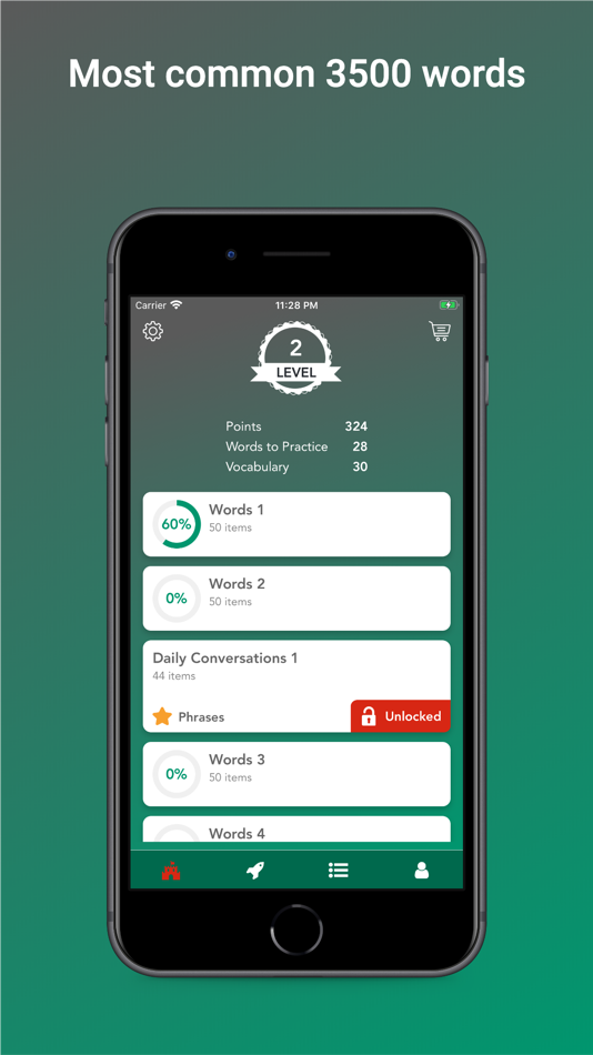 #1. Tobo: Learn Bulgarian Words (iOS) Podle: Utku Uysal