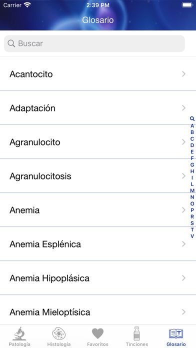 Patología Clínica Screenshot