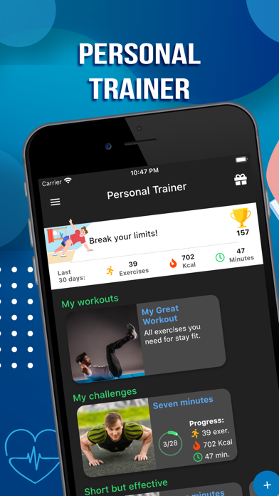 My Personal Fitness Trainer Screenshot