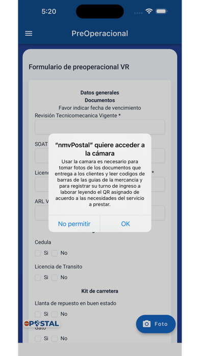nmvPostal Screenshot