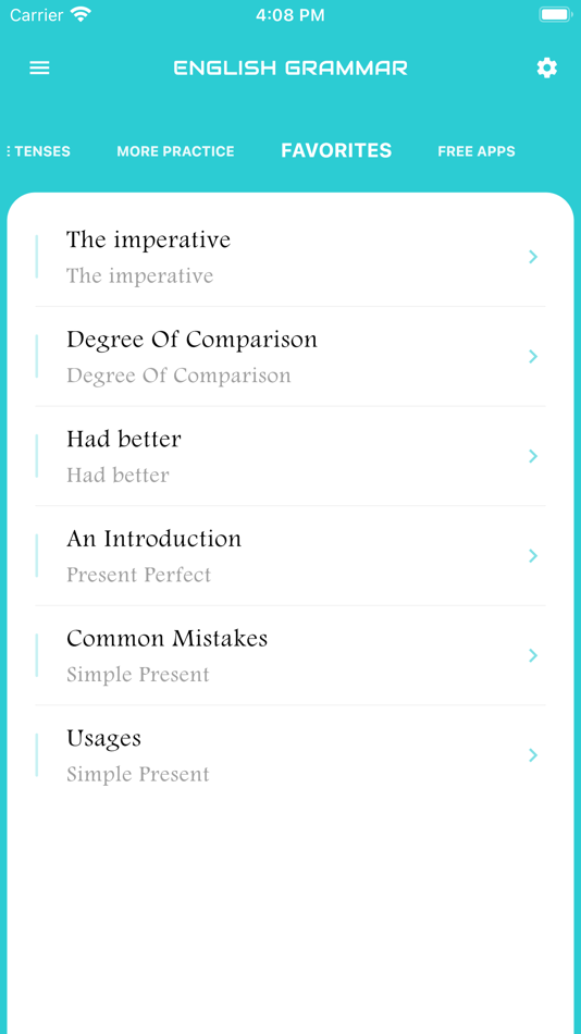 #10. English Grammar Book (iOS) 由: Vipin Nair