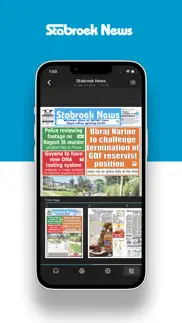 stabroek news iphone screenshot 2